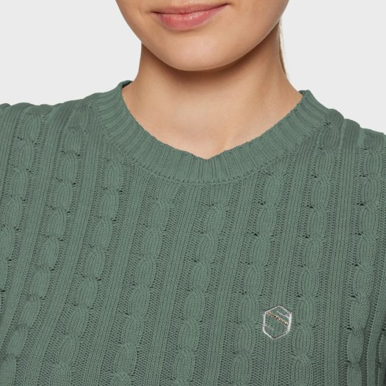 Samshield Sweater Lidy Pistaccio details