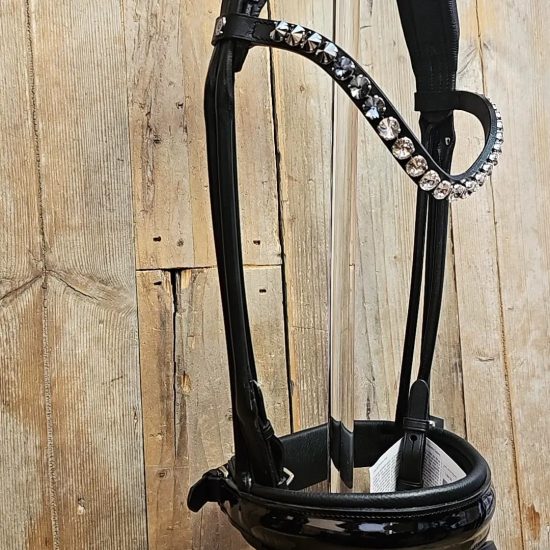 otto schumacher bridle black plain